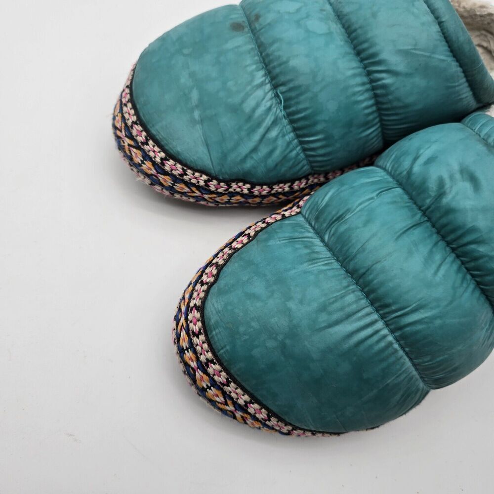 Ariat Slippers Womens XL 9.5 10 Blue Puffer Crius Insulated Synthetic Quilted - Picture 5 of 10
